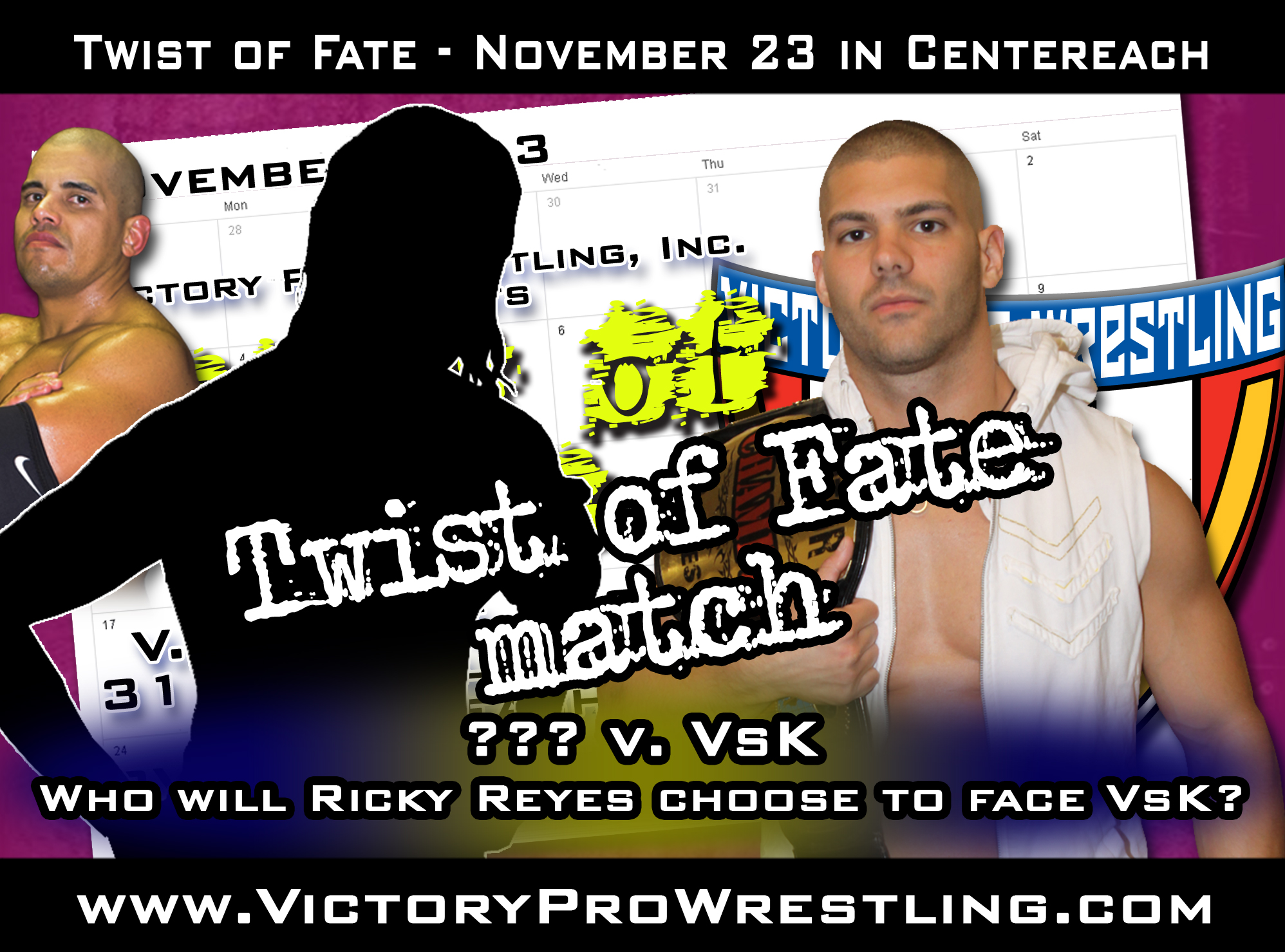 Who will Ricky Reyes choose to face VsK at Twist of Fate?