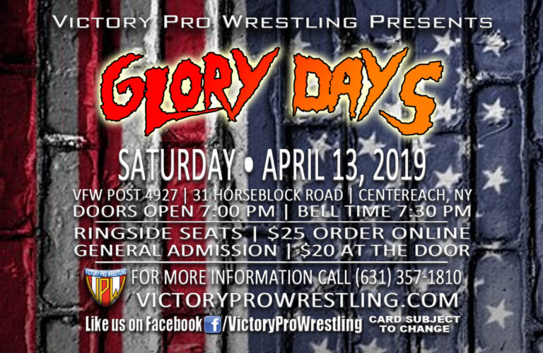 Glory Days April 13 VPW